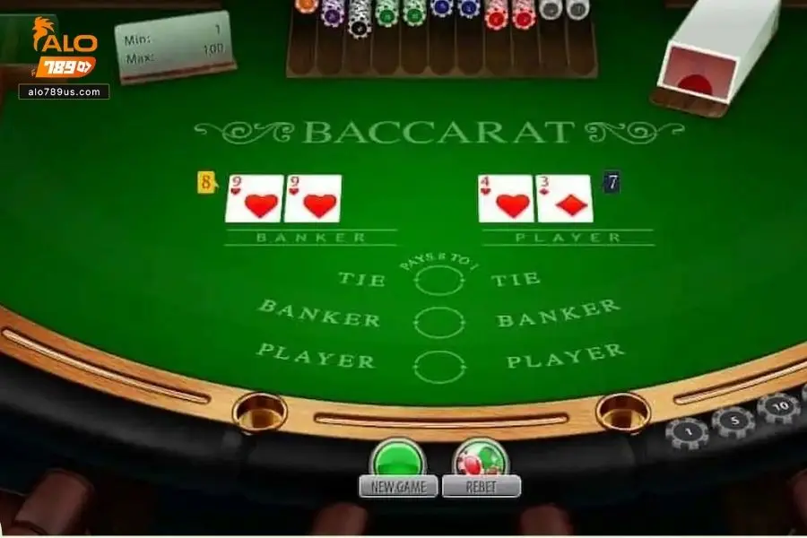 Baccarat là game bài có lối chơi đơn giản dễ hiểu