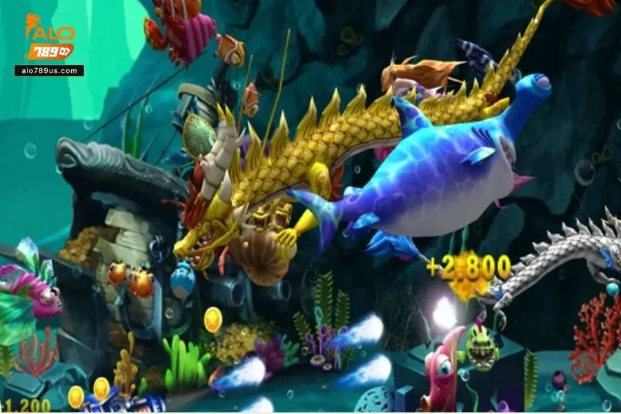 Bắn cá rồng đổi thưởng là phiên bản săn cá được nhiều người yêu thích